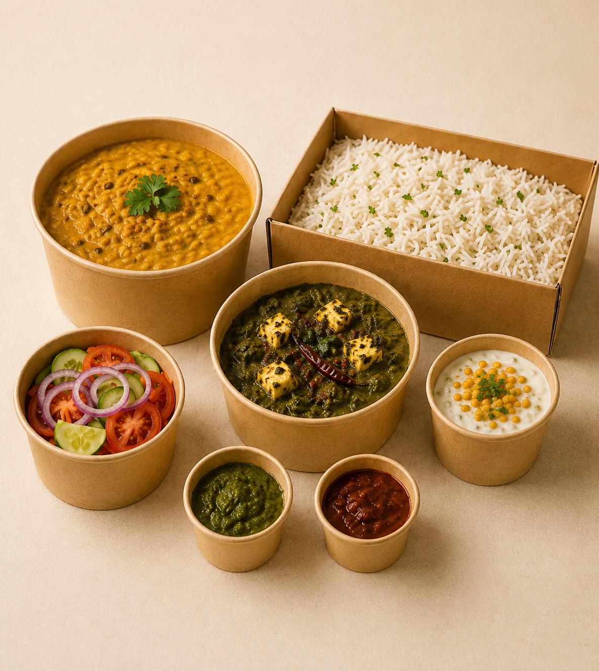 One curated lunch, daily